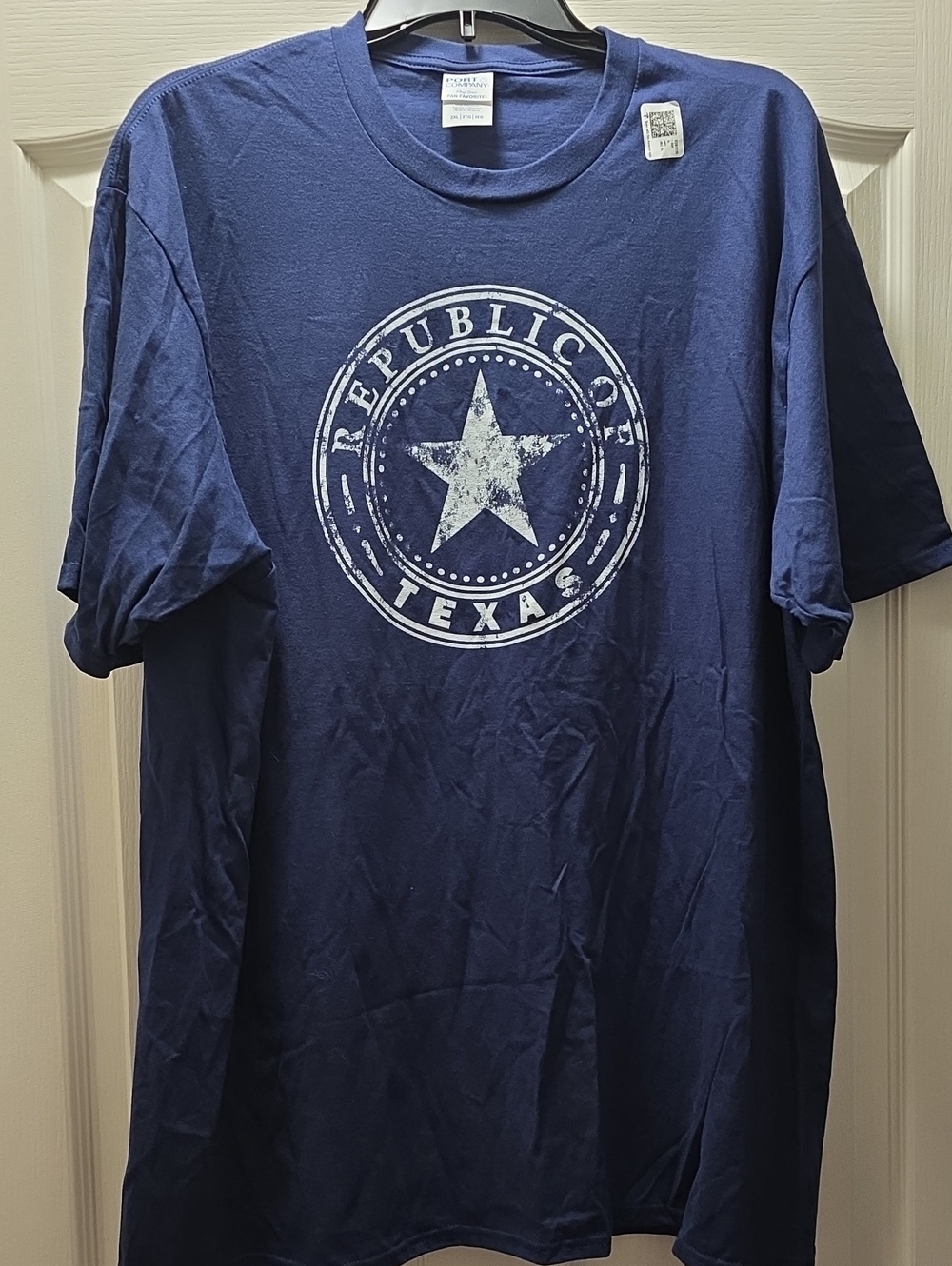 NWT Republic of Texas Navy Blue Tee